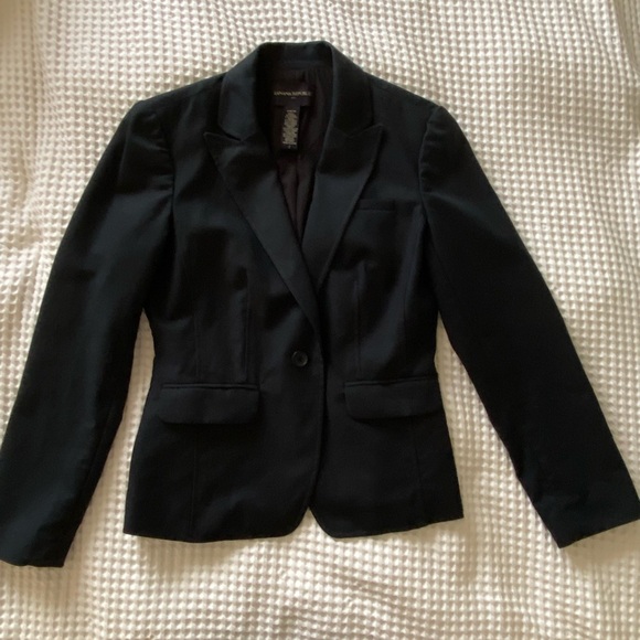 Banana Republic Black Blazer Size 2 - Picture 7 of 7